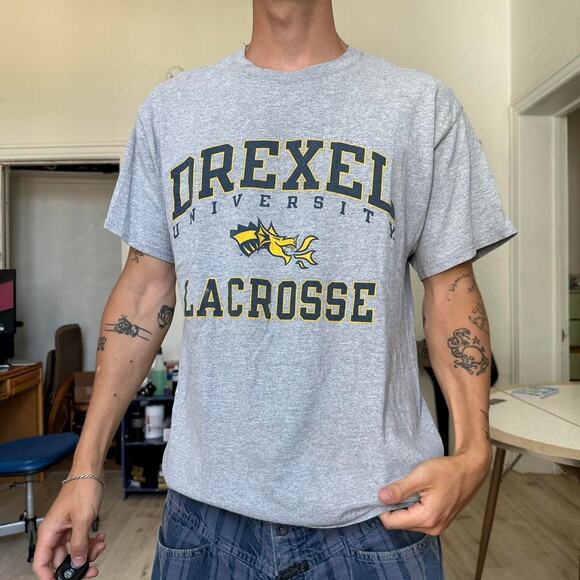 Drexel Lacrosse Chamoion University Varsity Collegiate Shirt - Picture 4 of 5